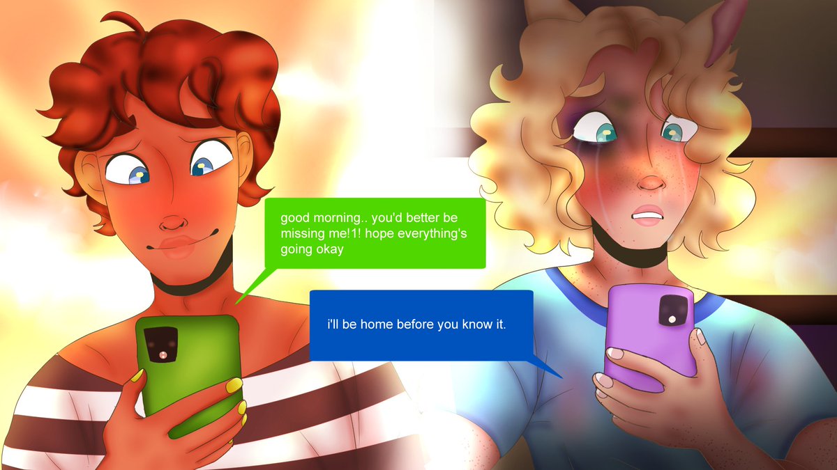 DAY ONE] Mornings despite everything, it's the same sunrise. #aphmau # mystreet #garranceweek2021 #garranceweek #laurance #garroth, image size:1200x675