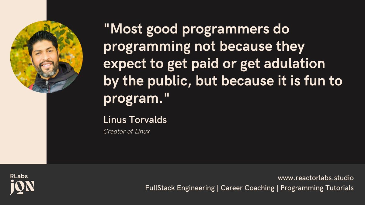 over_stacked's tweet photo. I just found this great quote while reading the self-taught programmer. I find it inspiring and very true. What do you think? https://t.co/NInfp5iNQD