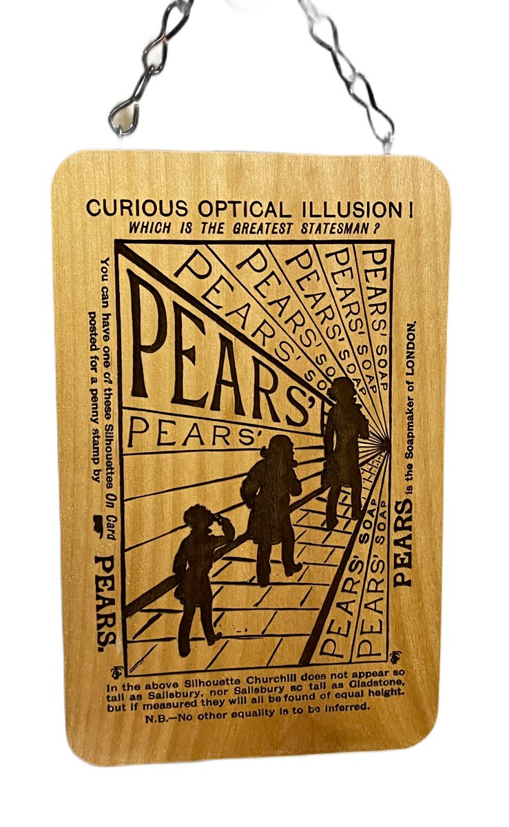 LlcPimp's tweet photo. Experimenting with #Vintage adverts #PearsSoap #Woodworking #SmallBusiness https://t.co/IChrmRS2Mo