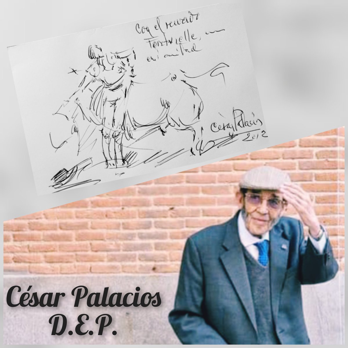 Ha fallecido el Gran Pintor César Palacios. Gracias por todo lo aportado a la fiesta. D.E.P.

todoporlafiesta.net