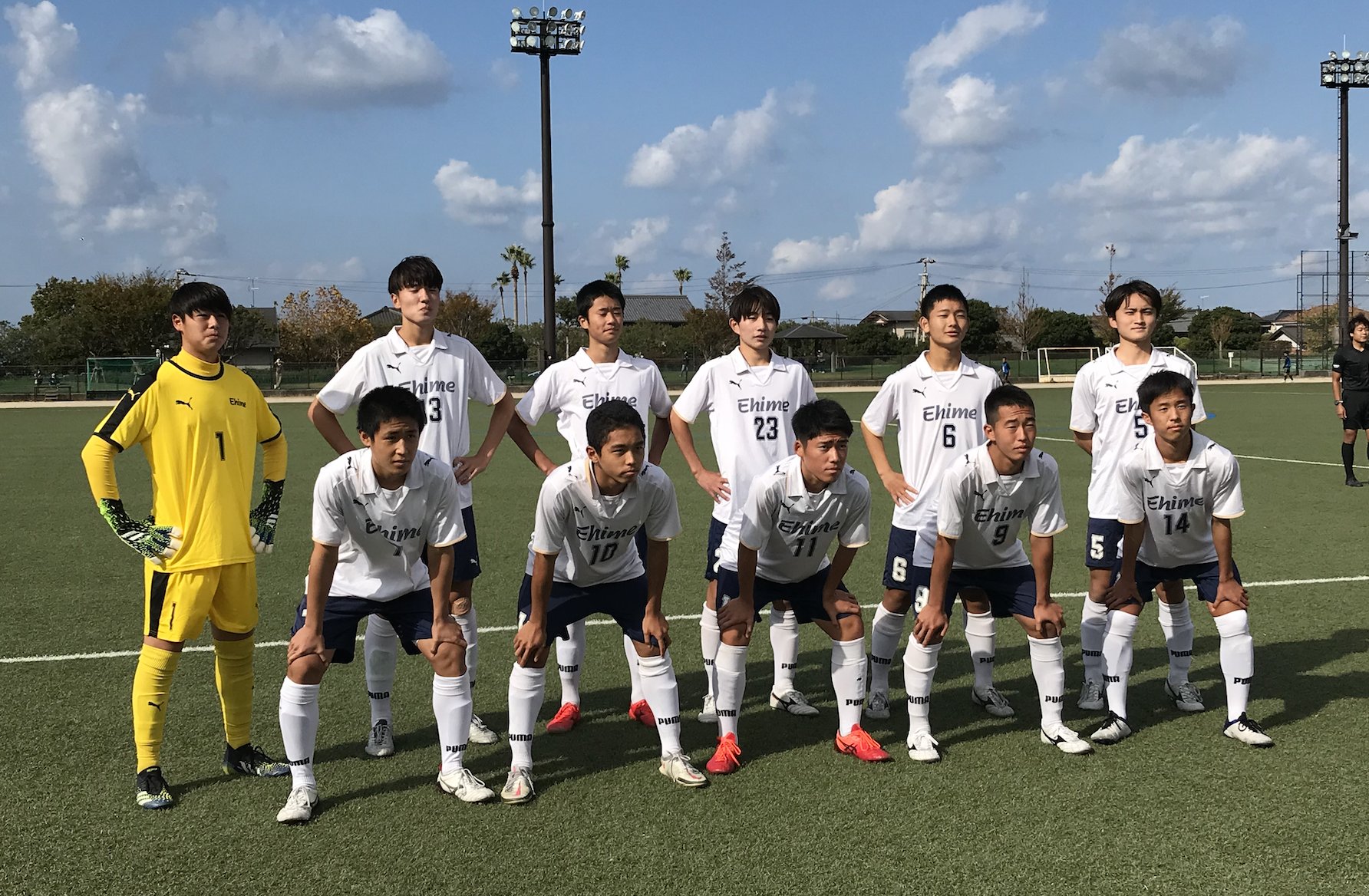 愛媛fc アカデミー 公式 U16 トレセンリーグ 本日のトレセンリーグ 愛媛県u16選抜vs香川県 U16選抜の試合が香川県営サッカー場で開催されました 結果は愛媛県u16選抜が6 2で勝利 川口 小松 佐伯が１ゴールずつ 大野がハットトリックし 全ゴール