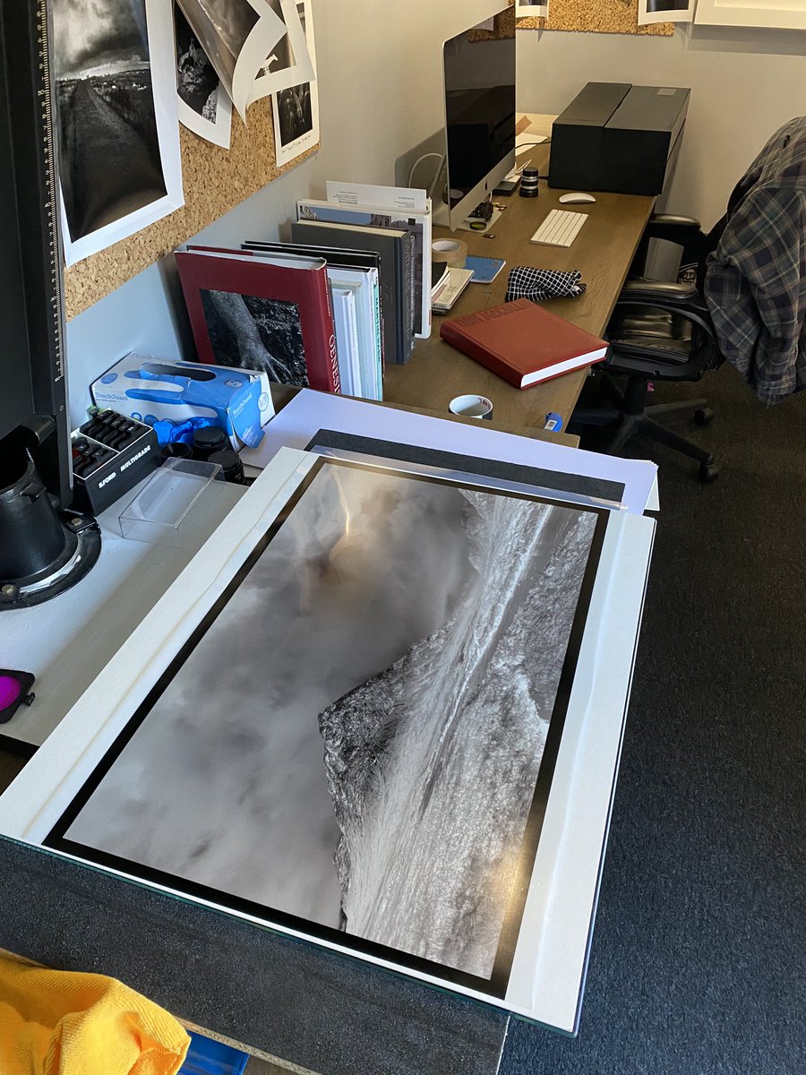 WalkleyMatt's tweet photo. All set up and ready to go when I’m released from parenting duties later on today. #print #negative #silvergelatin #darkroom #digitalnegative https://t.co/irYVSzZdPT