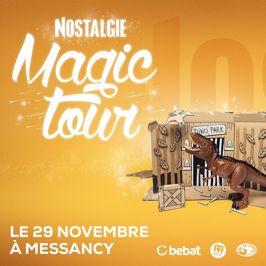 NostalgieBE's tweet photo. La Nostalgie Magic Tour débute demain 😍 Venez nous rejoindre sur le parking du Shopping Cora de #messancy 🧸
https://t.co/uF6vXOcx6n #Nostalgiemagictour #magictour https://t.co/4ZyhpenfpQ