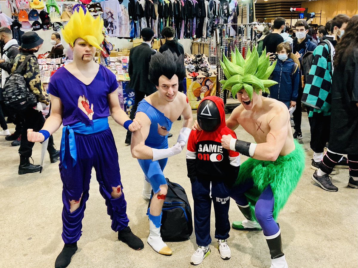 Netbrush's tweet image. Super sayen squid #JapanTouch