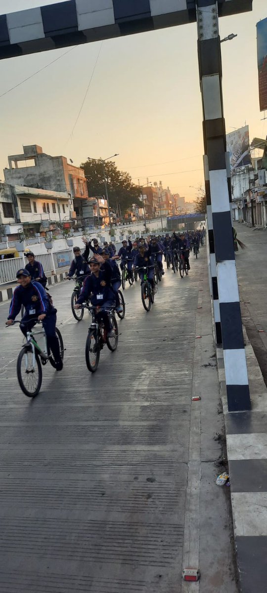 NCC_Dte_Gujarat's tweet photo. #nccday
#NCCGUJARAT
On the occasion of NCC Day, 2 Guj Girls BN NCC Rajkot, Guj Dte organised a cycle rally to celebrate the occasion and spread awareness on Fit India to the environment. @DefencePRO_Guj @HQ_DG_NCC
@Cmoguj @Bhupendrapbjp
@jitu_vaghani
@drajaykumar_ias
@CEOGUJARAT https://t.co/z1tSOZwcWw