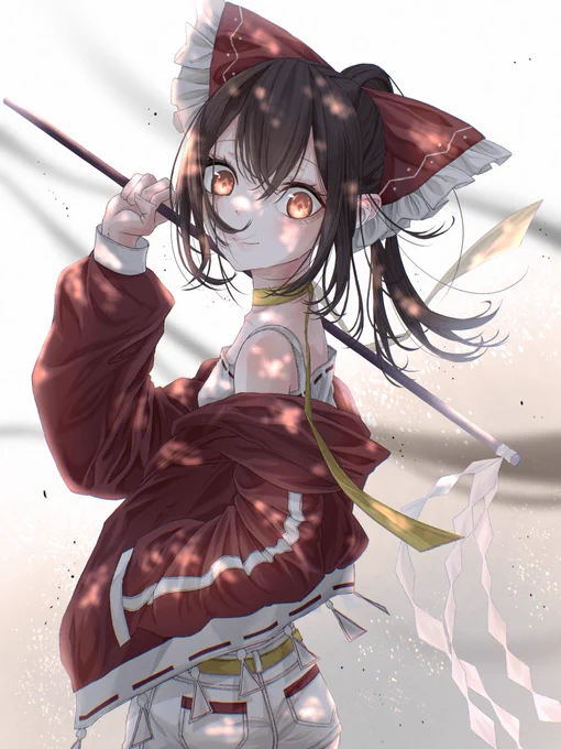 霊夢さん

#東方Project #イラスト 