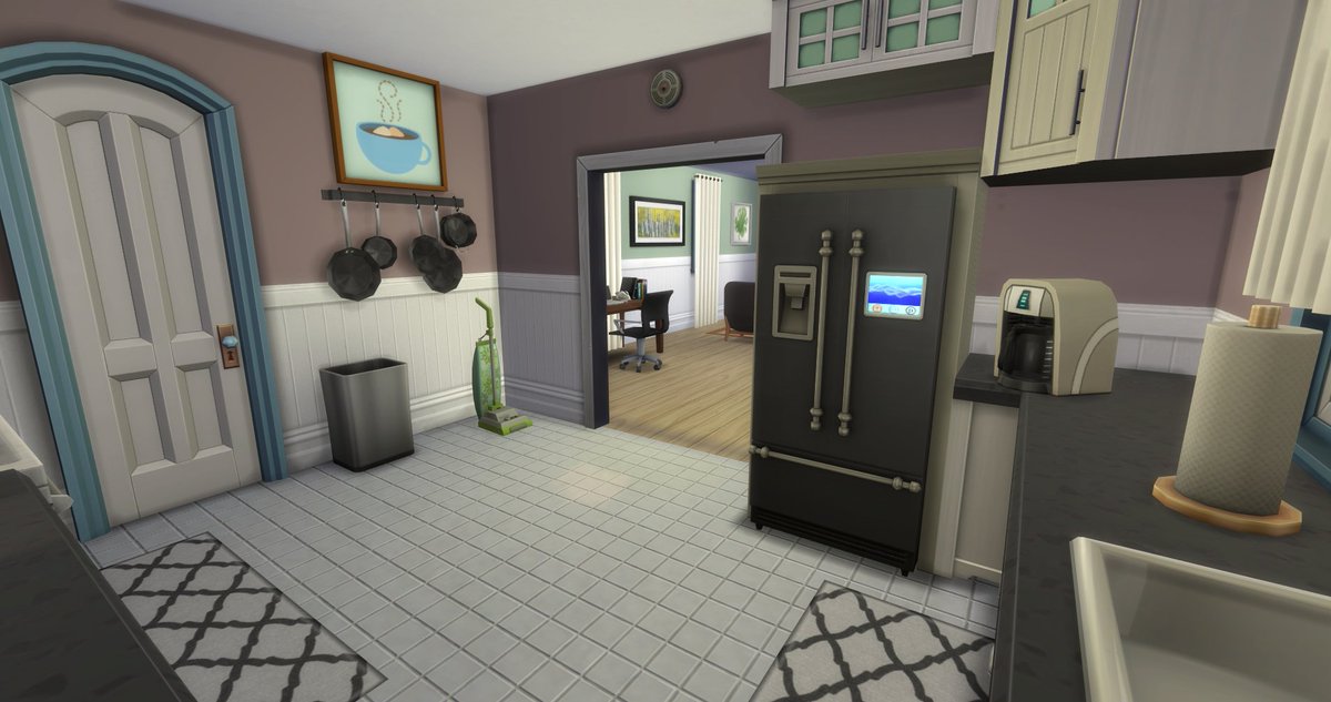 bunbunwolf's tweet photo. Kitchen #TheSims4 https://t.co/8regM1dnQU