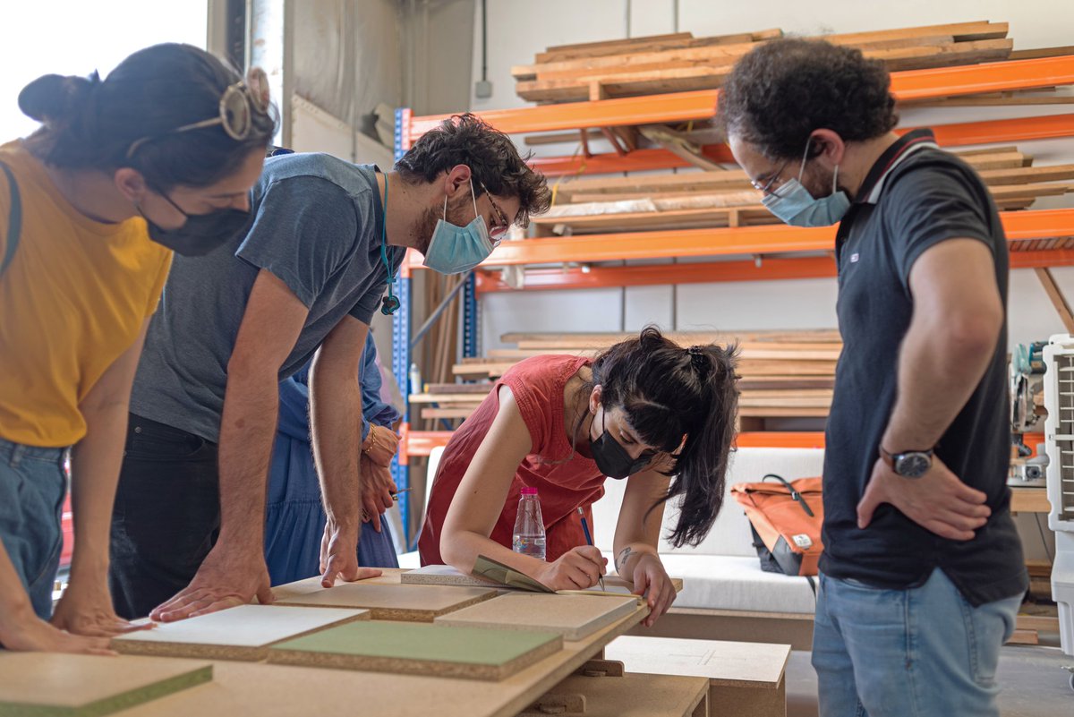 sharjaharch's tweet photo. In our commitment to a more environmentally-informed approach to design and architecture, the adaptive re-use of #alqasimiyahschool into #SAT headquarters will be complemented by furniture designed by our design team out of recycled materials.
#ShjArch #recycle #reuse https://t.co/F1CoBuYuUh