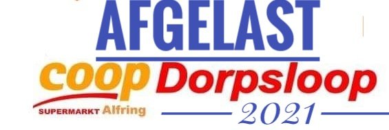 👉 i.v.m. met de huidige maatregelen en adviezen hebben wij besloten om de COOP DORPSLOOP 2021 (hardloopwedstrijd en wandeltocht) NIET door te laten gaan 👈