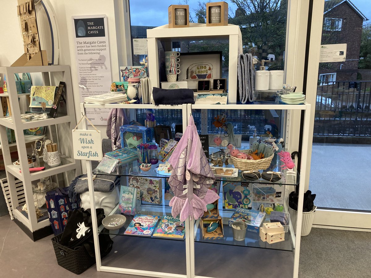 MargateCaves's tweet photo. It’s #MuseumShopSunday so why not #shopsmall and #supportlocal and tick off some Christmas shopping at the Caves? No ticket needed to visit the Shop or Cafe. https://t.co/firemixjxg