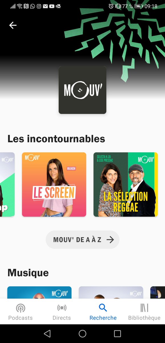 J'allume l'appli <a href="/radiofrance/">Radio France</a> pour écouter <a href="/Orel_san/">OrelSan</a> titre à titre, je passe par <a href="/mouv/">Mouv'</a> et je vois qu'avec <a href="/djkaza/">SELECTA KZA</a> nous sommes incontournables ❤️