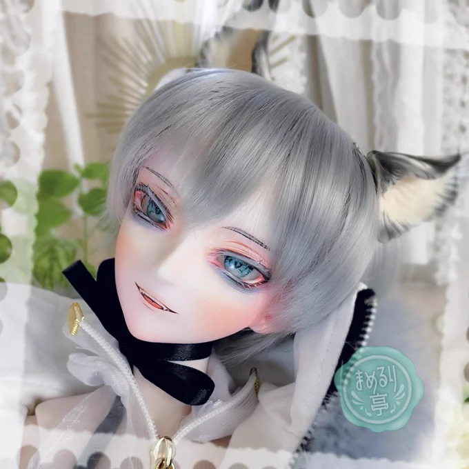 自作ヘッドのミケ・シャム・黒猫ちゃん。本日shop更新予定です#まめるり亭 