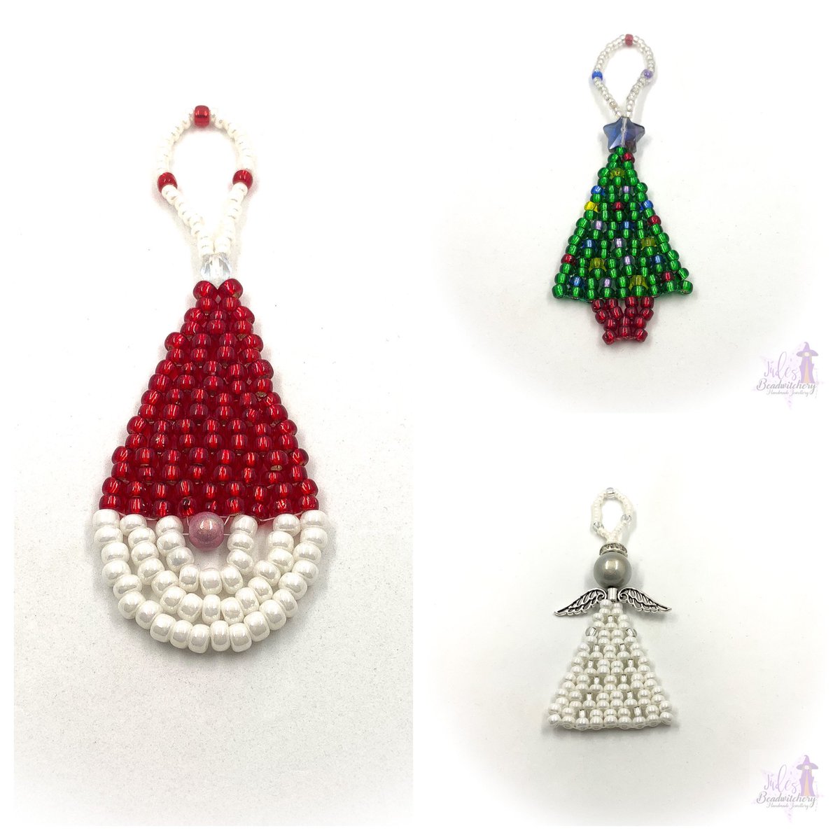 beadwitchery's tweet photo. 🎄🎅🏻👼🏼 I love these cute beaded Christmas decorations😍 

If you lucky see me at a local Christmas Fayre, I’ll have them for sale, or you can order by messaging me. Each one is handmade by me &amp; cost £5 each.

Smaller versions make fun earrings too, &amp; are also £5 a pair👼🏼🎅🏻🎄 https://t.co/EM7eiifzZF