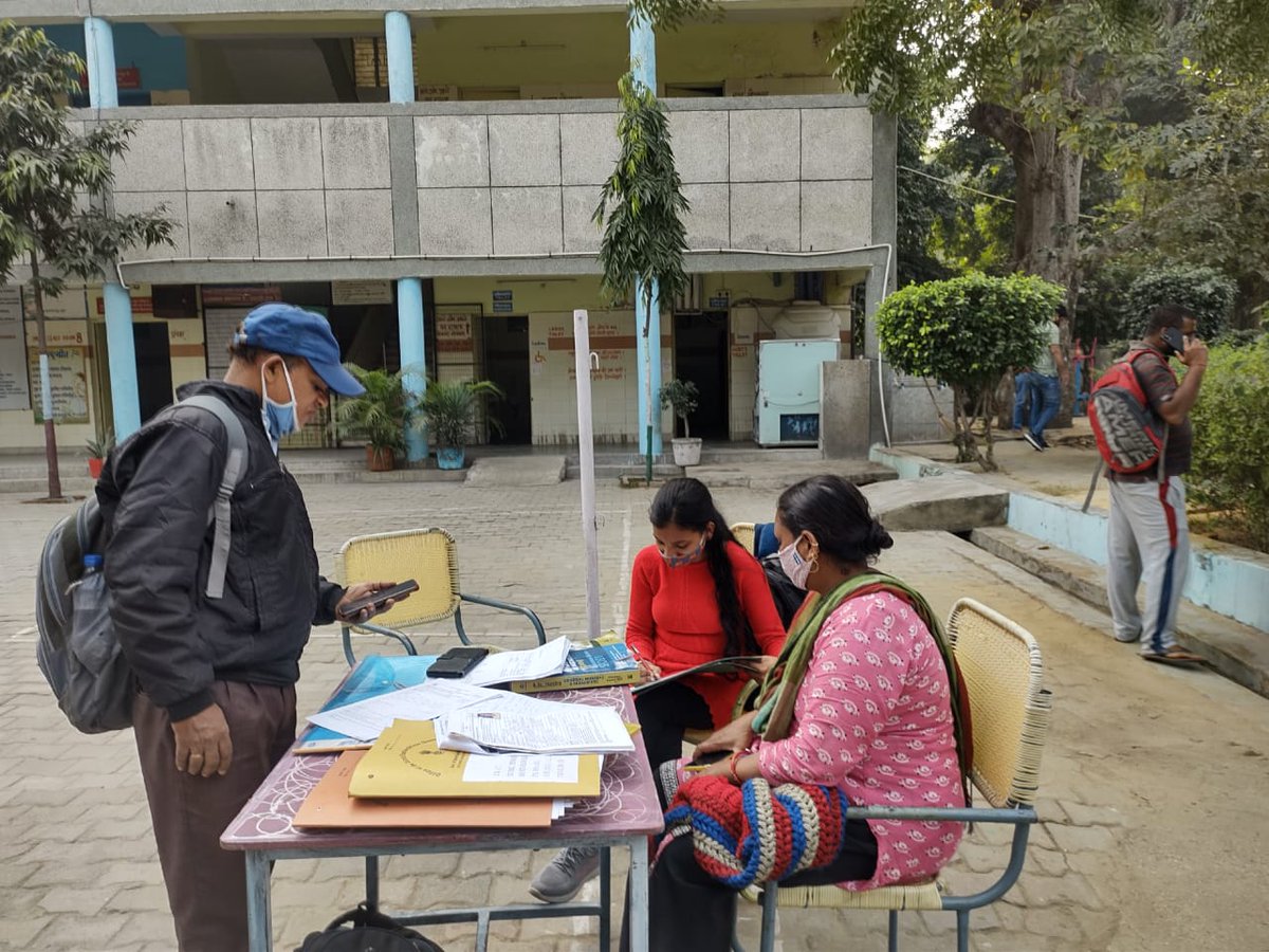 DMSouthWest1's tweet photo. SPECIAL CAMPS HELD ON 28.11.2021 IN DISTRICT SOUTH WEST 
@CeodelhiOffice 
#ceodelhioffice #ssr2022 #specialsummaryrevision #specialcamp #delhi #addname #voterlist #RegisterNow #doityourself #correction #change #chalovoterbanehum #delhiutsav https://t.co/w5wiP0iG1C