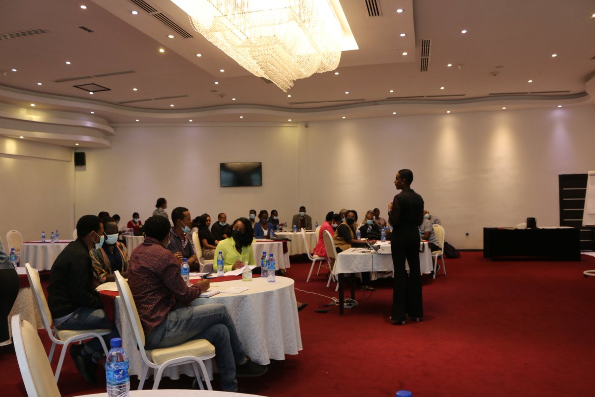 DCAEthiopia's tweet image. Institutional #Genderintegration at all stages of a #ProjectCycle is important to promote #genderequality.

Final day of #GenderMainstreaming TOT for @DCAEthiopia and Local Partner organisations organized from Nov 24 - 26, 2021 in Addis Ababa, Ethiopia.