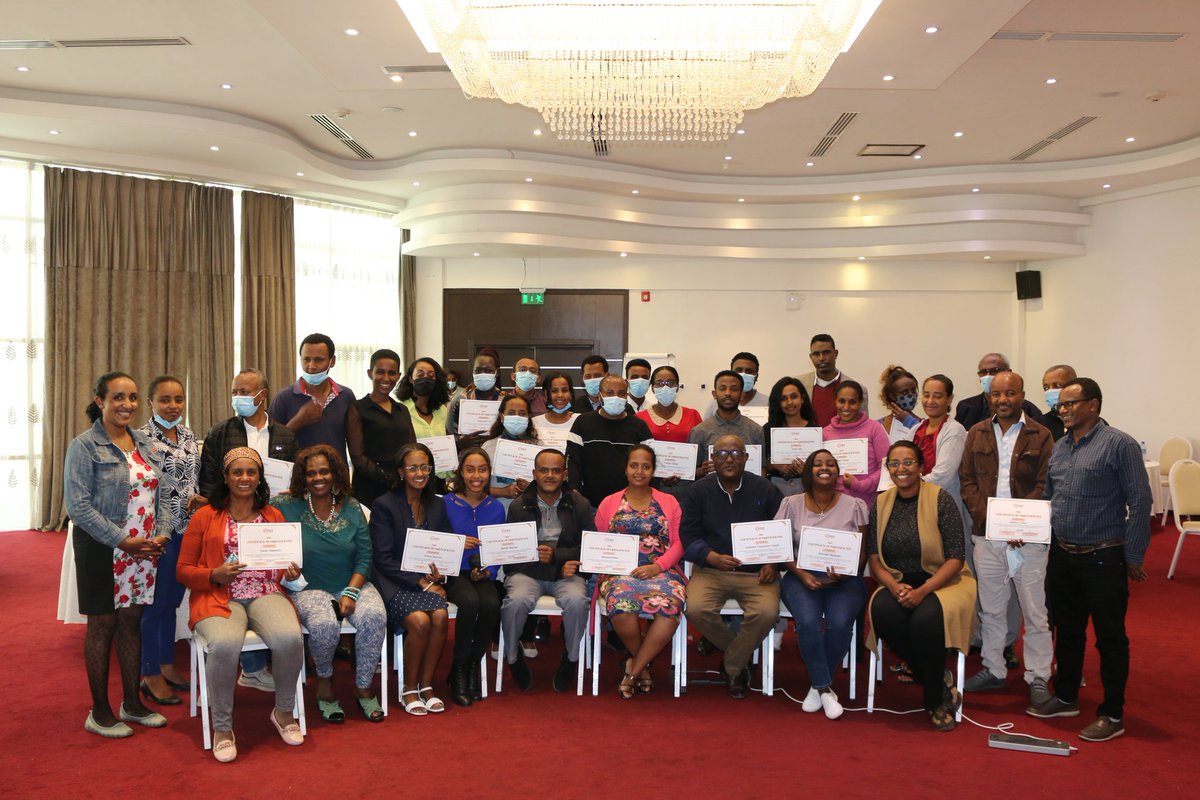 DCAEthiopia's tweet image. Institutional #Genderintegration at all stages of a #ProjectCycle is important to promote #genderequality.

Final day of #GenderMainstreaming TOT for @DCAEthiopia and Local Partner organisations organized from Nov 24 - 26, 2021 in Addis Ababa, Ethiopia.