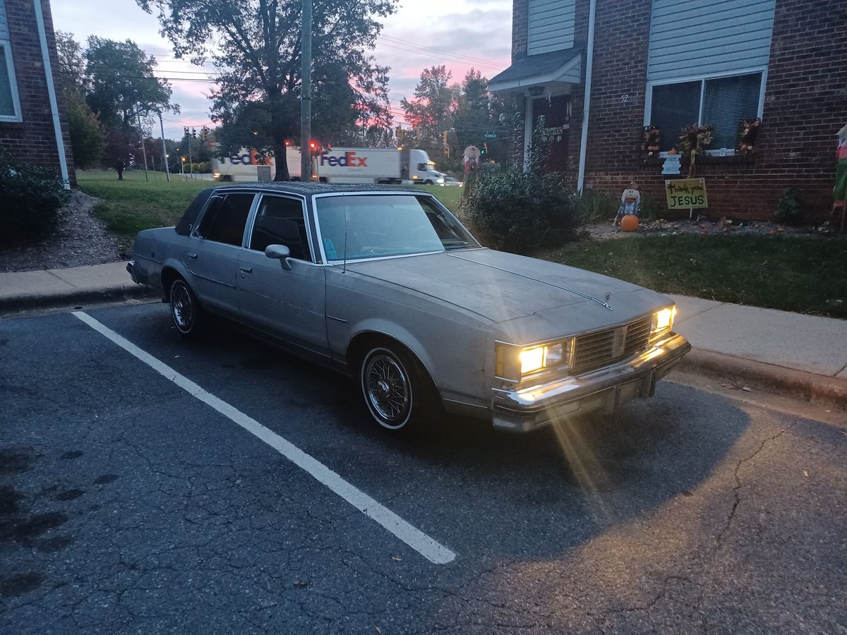 OLD school 86 Cutlass Brougham
