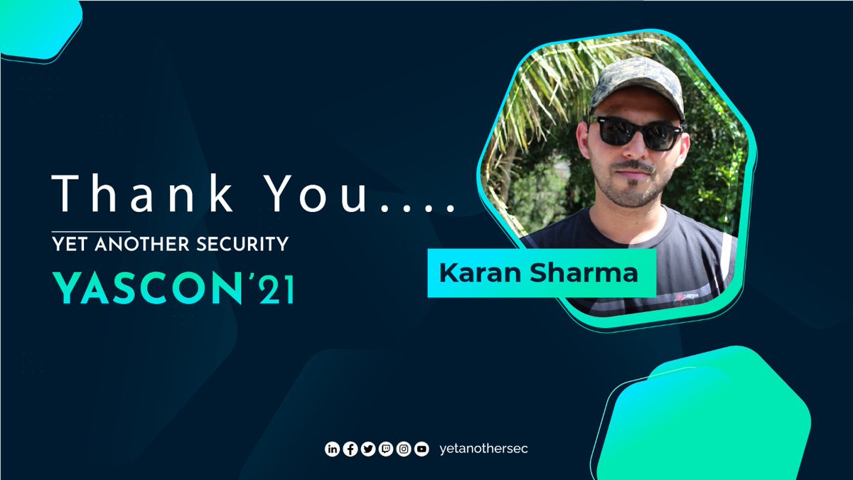yetanothersec's tweet photo. Thank you @W1S3F0X! Loved it!

#yascon <3 https://t.co/SBsNpzP6xk
