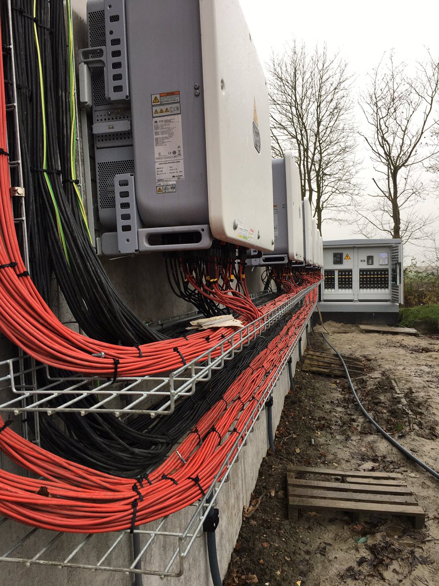 Afgelopen week oplevering #zonnepanelen systeem van 1,7MW / 4600 panelen te Finsterwolde <a href="/DLVadvies/">$MANTA NETWORK</a> . Op korte termijn worden laatste herstelpunten uit #scope12 opgelost. Dan volle bak ⚡️⚡️ productie icm #SDE. Nu nog ff wachten op > ☀️☀️Op naar t volgende project !!