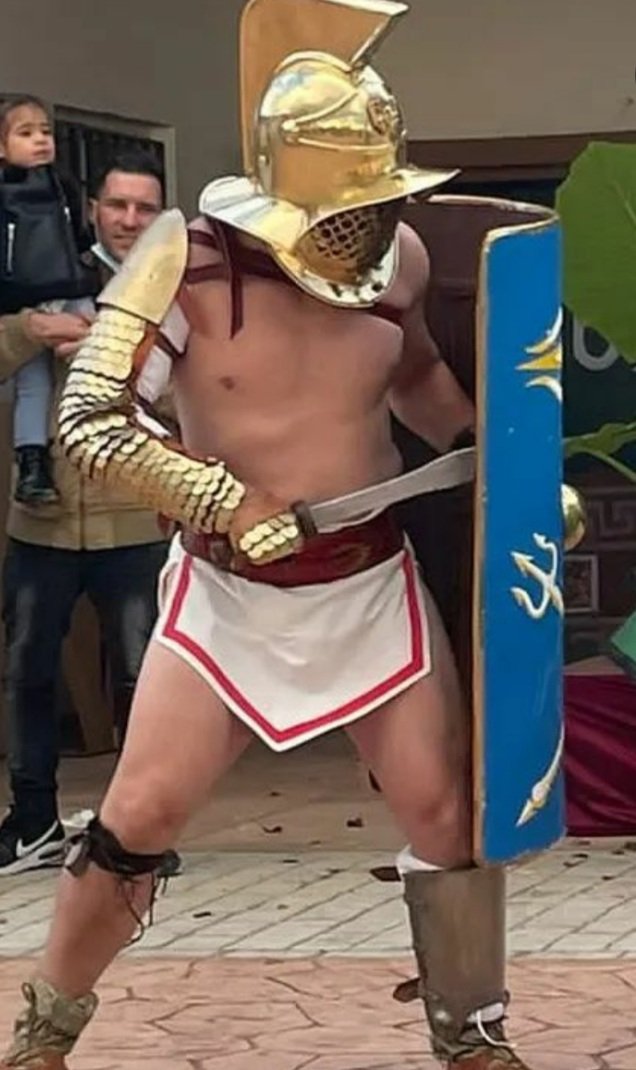 IgnacioRiveroM's tweet photo. Recreando en Andújar. Lvminvs y Atenea. #Roma #Gladiadores #Andújar #Munera https://t.co/8ky9JaABi6