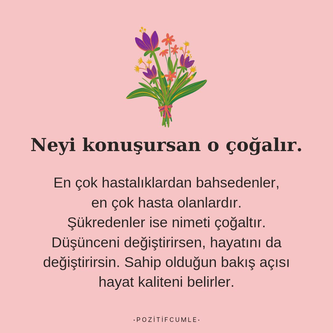 POZİTİF CÜMLELER (@pozitifcumle) on Twitter photo 