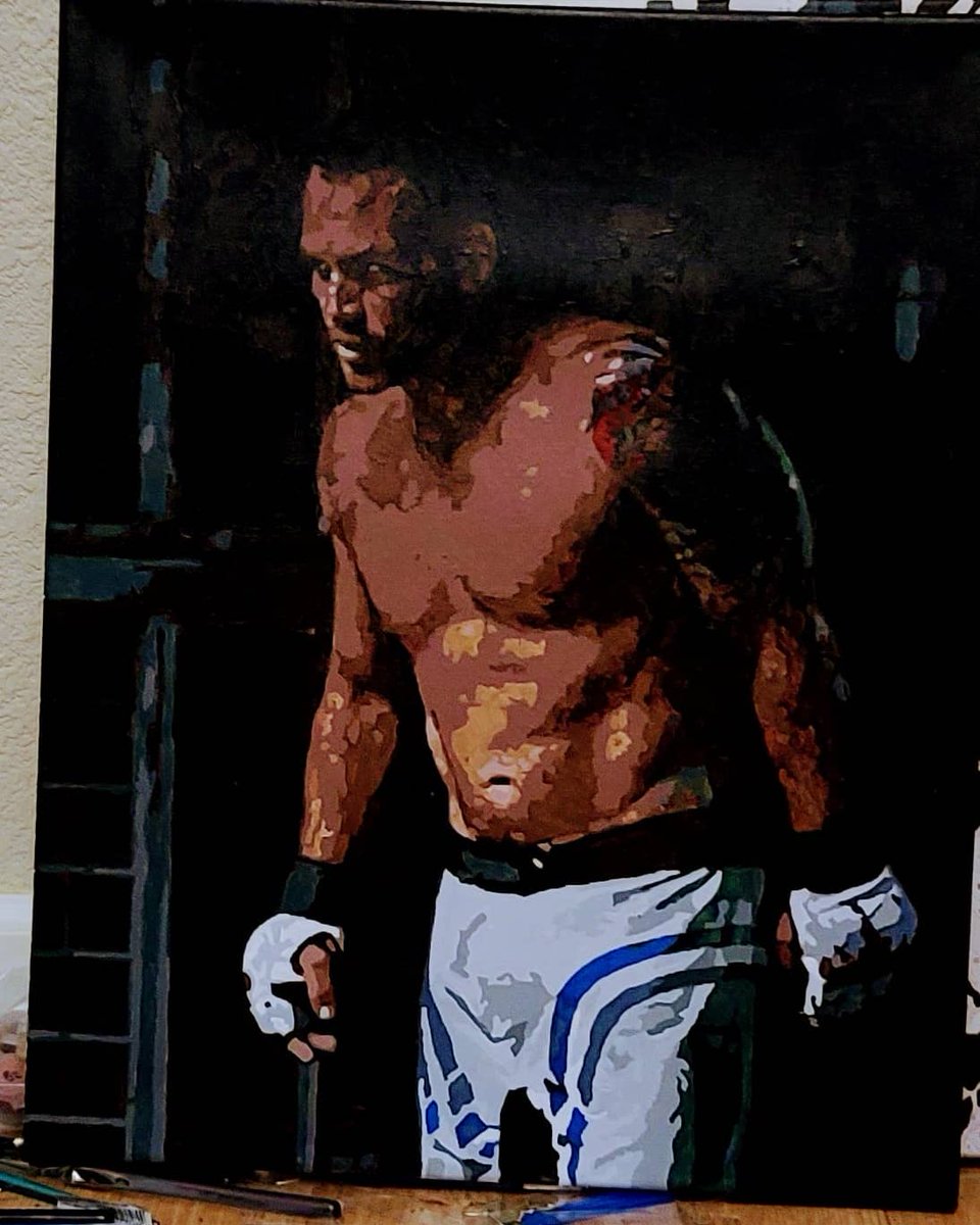 di_winston's tweet photo. Decided to try a different style of #VicCarboneau from #SurvivalCode #Borealis played by the always fantastic..talented..kind @TyOlsson..so enjoyable to paint this character..addictive movie #paint #art #movie #addictive #whatnext https://t.co/WaAMj4DSwe