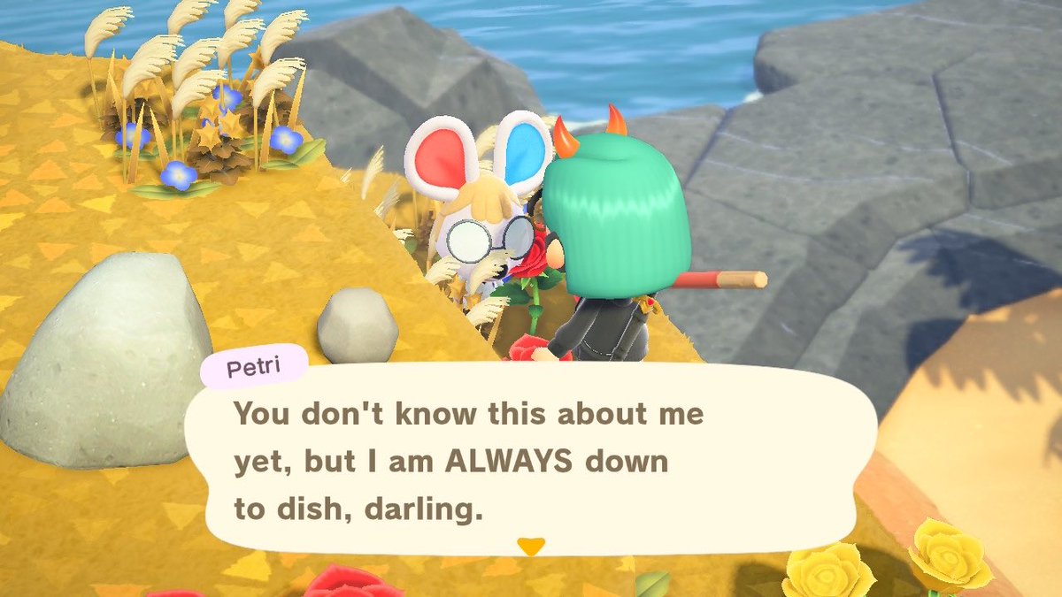 Mumblemaw's tweet photo. And another new villager that I’m crazy about!!! I’m in love with this lady mouse! ❤️ https://t.co/aJzonbnUjb