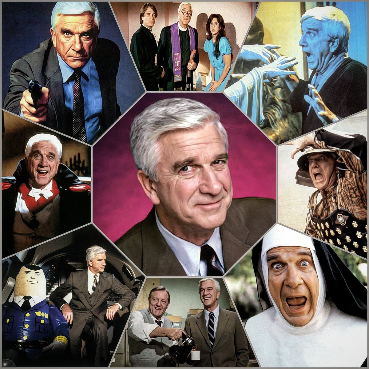 11 años sin #LeslieNielsen.