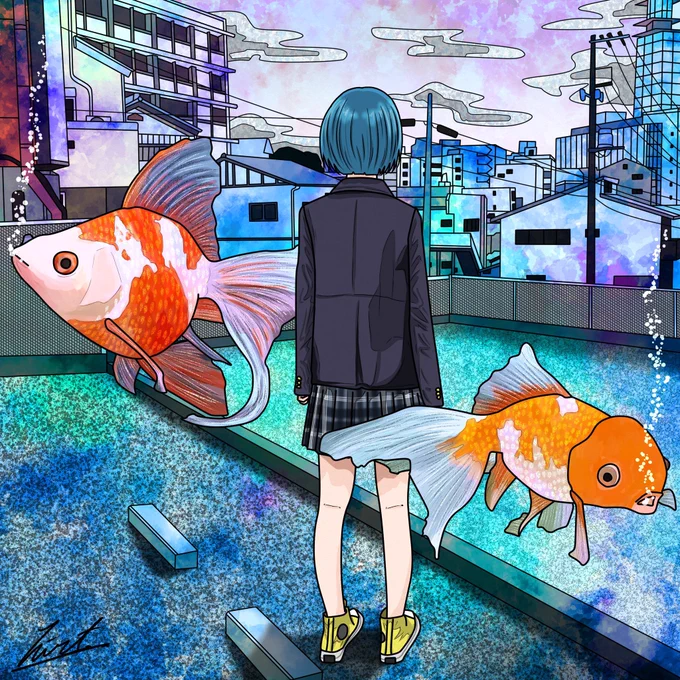 『見つめた先に未来なんてないよ。』 