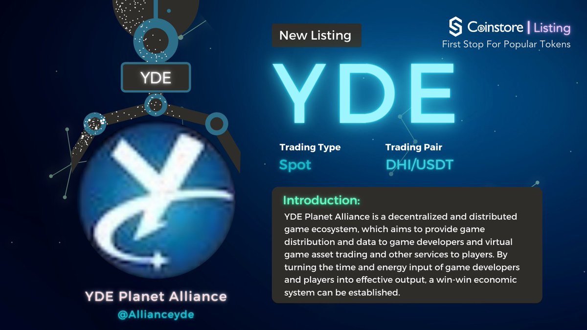 Yde Alliance tweet media