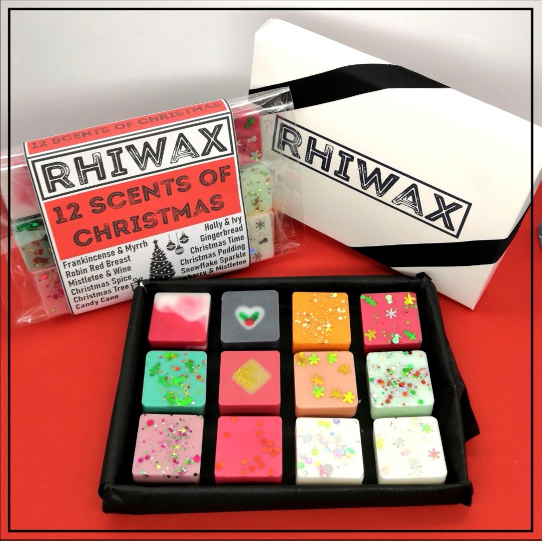 RhiWax's tweet photo. 12 Scents of Christmas wax melt collection.

The perfect Christmas gift for any wax melt lover.

https://t.co/o3RlPMwkhe

#UKGiftAM #UKGiftHour #shopindie #Christmas #Christmasgifts #MHHSBD https://t.co/n99lqpvQCz