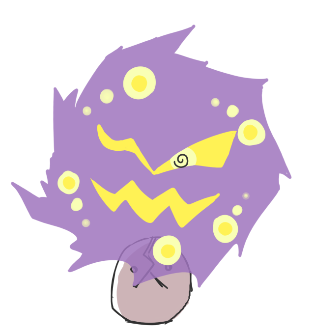 ポケモン はぎぃさんは ミカルゲ を見ないで描いてください Shindanmaker はぎぃ Fanbox始めましたのイラスト