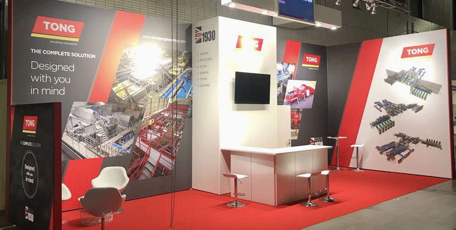 TongLtd's tweet photo. All set for @Interpom2021 today, Mon & Tues 👍🏼 It’s been a busy week for events & we’re looking forward to meeting more customers in Belgium this week 🇧🇪🥔🧅🥕
Visit us on Stand 101 for the most advanced handling; the complete solution from post-harvest to pack #Interpom2021 https://t.co/TKD8kuPGIj