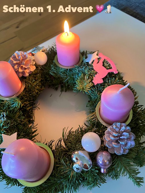 Einen wundersch&ouml;nen 1. Advent w&uuml;nsche ich Euch 💗✨🕯 https://t.co/QhjornWONz<a href="/tag/jeans"class="tags"><span>#jeans</span></a><a href="/tag/heels"class="tags"><span>#heels</span></a><a href="/tag/pumps"class="tags"><span>#pumps</span></a><a href="/tag/lolli"class="tags"><span>#lolli</span></a>