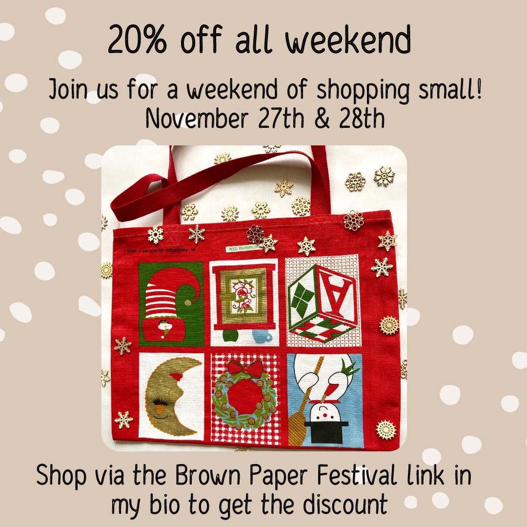 wildbrambling's tweet photo. Use the code BROWNPAPER to get 20% off my etsy shop until midnight tonight! 

https://t.co/ev7NwYRsEU https://t.co/hJIyfEA7Ce