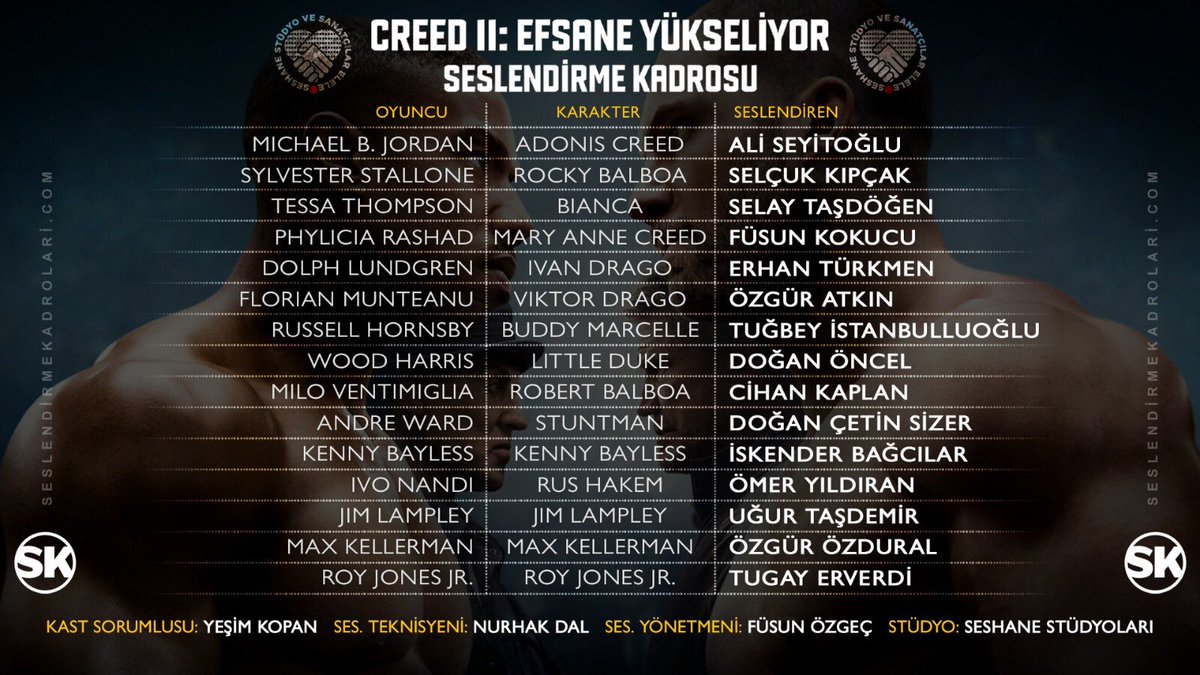 seslendirme kadrolari seskadrolari twitter