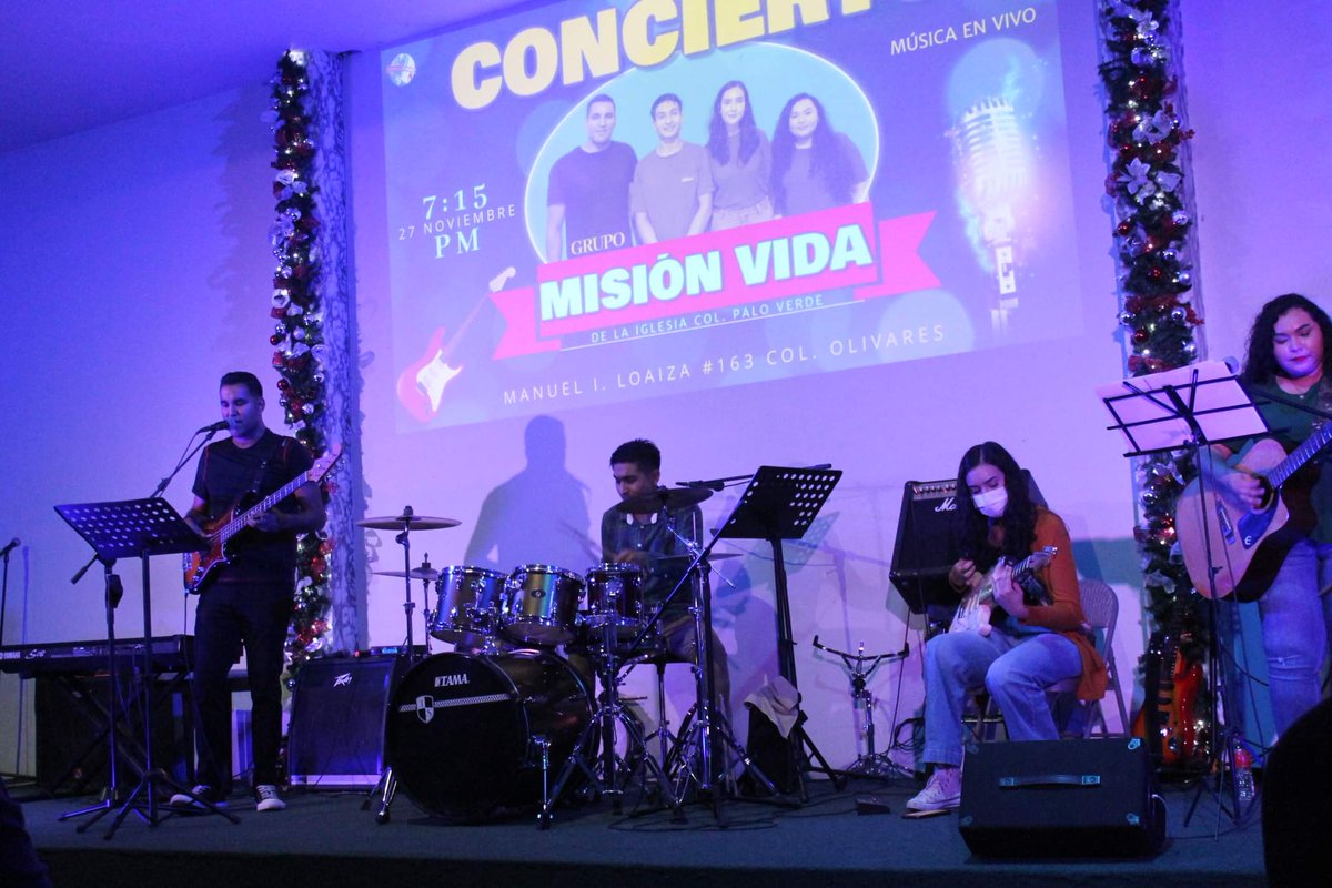CFMHermosillo's tweet photo. Gran tiempo con el grupo Misión Vida de nuestra Iglesia hija de la Colonia Palo Verde.

Revive el concierto en nuestro canal de Youtube.

#cfmpics #Hermosillo #LaCasadelAlfarero #Sonora #music #concert https://t.co/Z3BkUqvlIQ