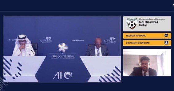 Afghanistan Football Federation tweet media