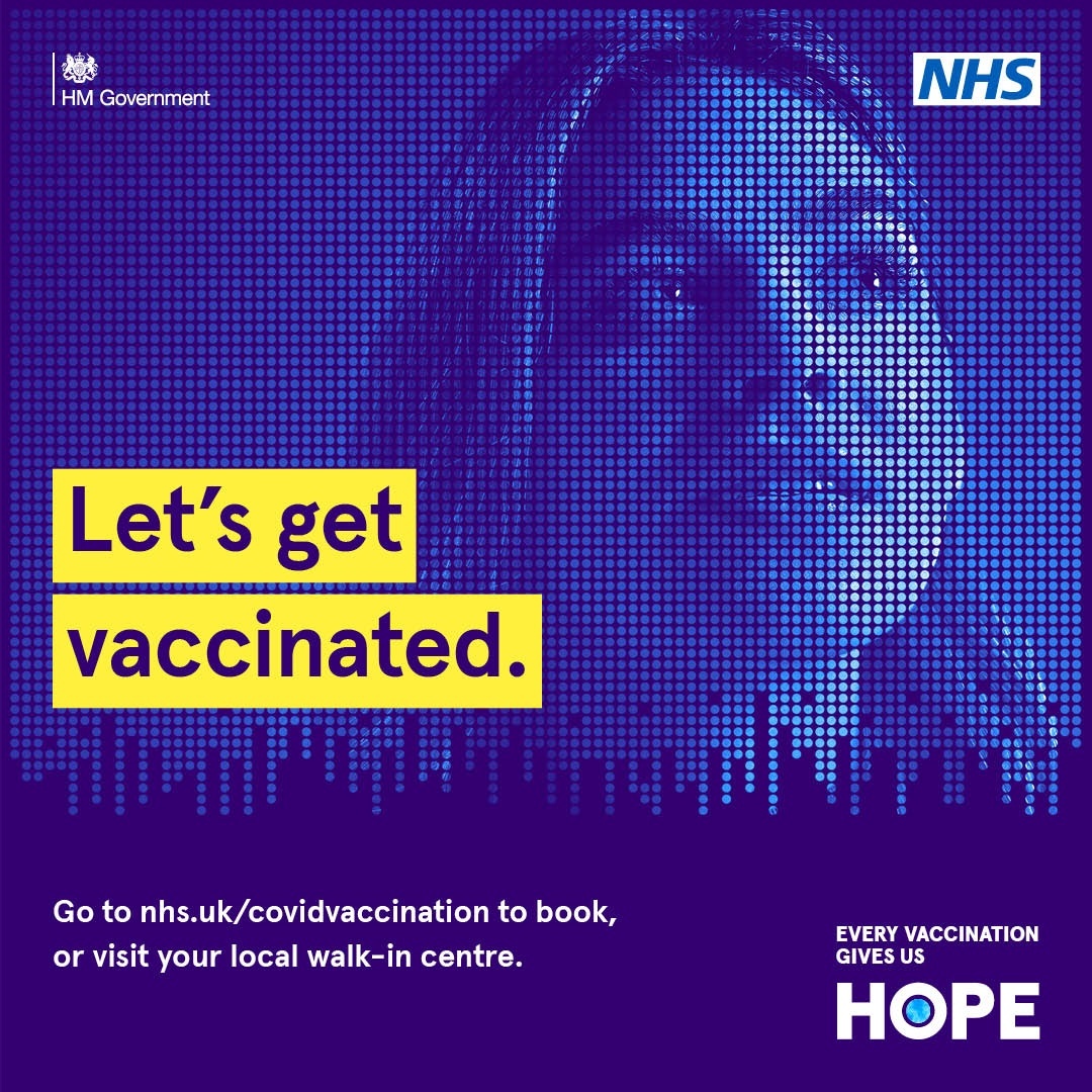 Want to quickly get your Covid-19 vaccine TODAY? 

Pop along to a walk-in clinic at Dagenham Library RM10 9QS, between 11am and 4pm. 

No appointment needed &amp; you don’t need to show proof of address or immigration status.

 Open to anyone age 12+, 1st, 2nd and booster jabs given.