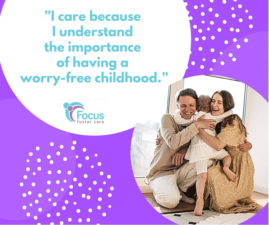 Not all children have the happy and care-free childhood they deserve. 

Foster care can help children to create happy memories, to learn, grow and thrive. 

If you think you can help a child in care to have a better childhood, please get in touch.

#Foster