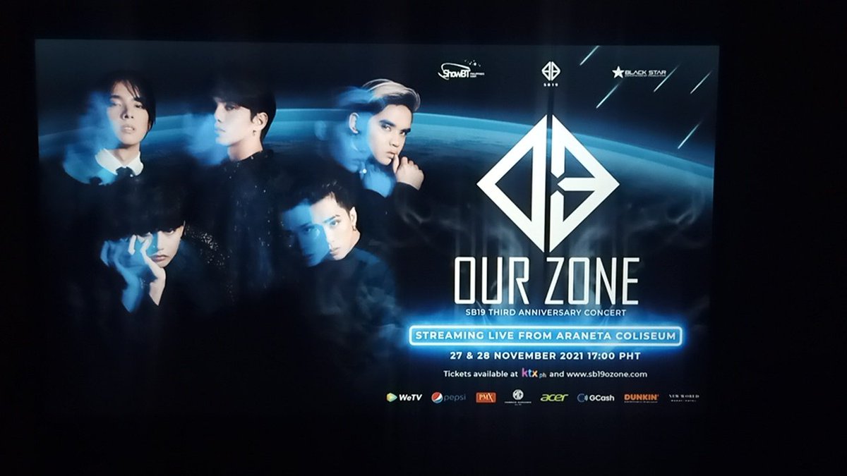 caffeinekittie's tweet photo. Our Zone: SB19's 3rd Anniversary Concert!  Watching/streaming LIVE from Araneta Center.
❤️❤️❤️❤️❤️ #SB19  #SB19Anniv3rsary #SB19OZAnnivConcert https://t.co/5PdikAjIqH