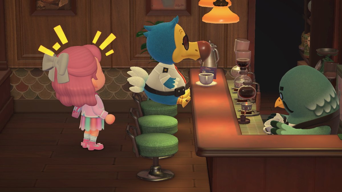 pullacrossing's tweet image. I came to get a cup of coffee before my villager hunt... I guess Wilbur knows it's gonna be a long day