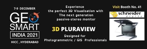 TechSchnell's tweet image. Visit our Booth No. 41 at the #GeoSmartIndia2021 Exhibition at HICC ,Hyderabad, India on 7-9 December 2021.
#Photogrammetry #LiDAR #GIS #UrbanPlanning
#CityModeling #satelliteimage #Remotesensing
#3Dscanning #BIM #Esri #Hexagon #Terrasolid #Trimble #3Dvisualisation #3DPluraview