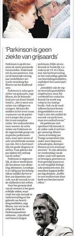 mayaVirg's tweet photo. Parkinson.. de snelst groeiende ziekte onder jonge mensen als gevolg van luchtvervuiling en bestrijdingsmiddelen. Ook wel de nieuwe epidemie genoemd door @basbloem. Als we daar nou eens wat tegen zouden doen met dezelfde strijdvaardigheid als tegen covid🤷🏼‍♀️❤️‍🔥 https://t.co/0qZMThhETX
