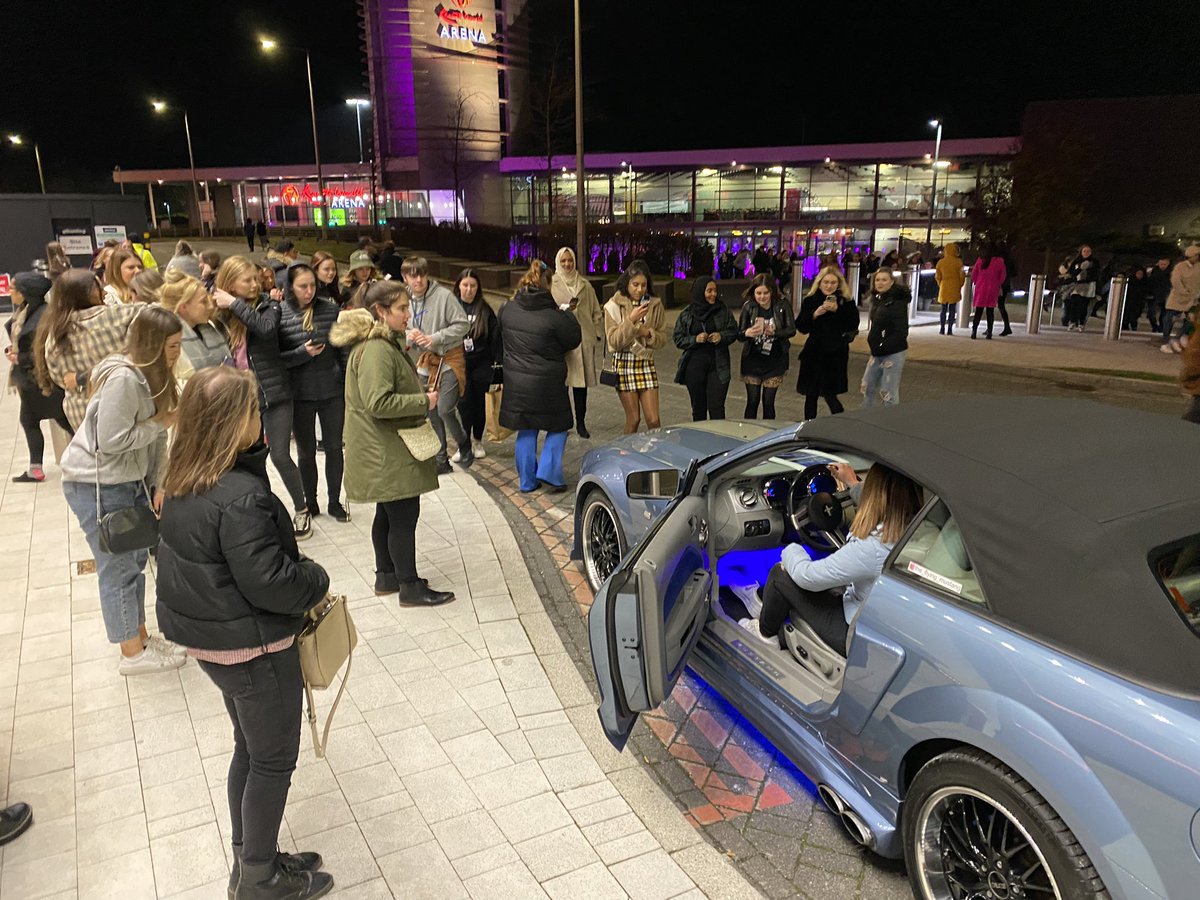 JLS_Mustang's tweet photo. Birmingham now seems a blurrrr. Amazing to speak to fans who had notched up three or more tour dates. The tour is over and now thereβs the album signing & Jingle Bell ball. I hope you all enjoyed seeing the car in person. #jlscar #jlsmustang #jlsofficial #jlsfans #jlsters https://t.co/pA83aLXDW9