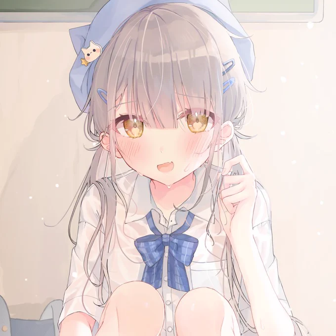 通称ぱんつちゃんと呼ばれていた子の名前が決まりましたー!!!!!
葉月ましろちゃんです!!!これからも沢山描いて行くので是非覚えて上げてくださいー!!! 