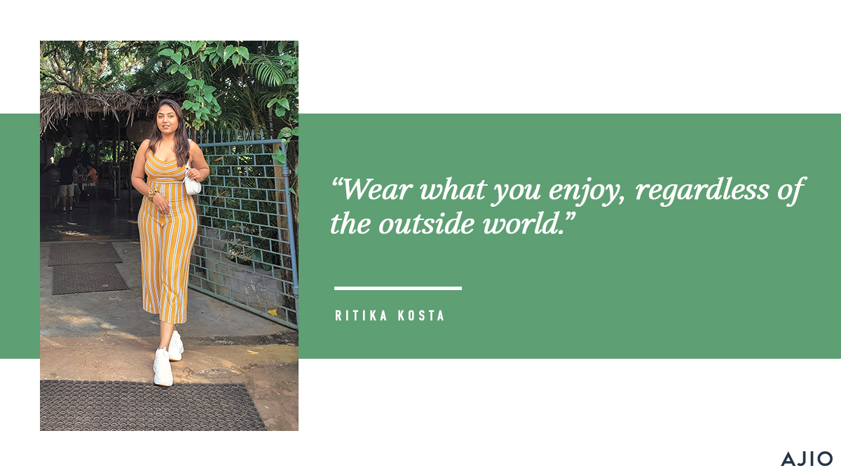 AJIOLife's tweet photo. Ritika Kosta says, “Wear what you enjoy, regardless of the outside world.” And we totally agree – style is what comes from within!
Get 50-90% off on season's best styles at the Black Friday Sale, only on AJIO.
Shop now: https://t.co/DoTSgRrn3R

#AjioLove #HouseOfBrands https://t.co/MIydWjTSXD