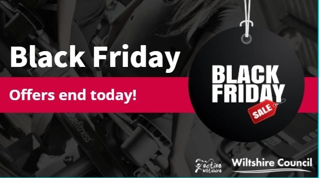BLACK FRIDAY OFFERS END TODAY!! 

Join for FREE on a new direct membership, and pay nothing until January,  get 3 months FREE with an annual membership or take out our swim bundle promo

Don't miss out! 

orlo.uk/T0A24

#Salisbury