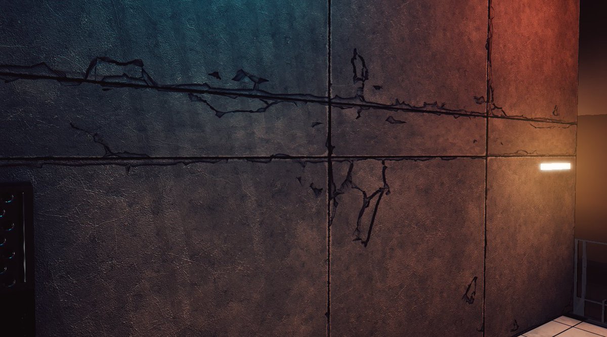 SafeNotSafeGame's tweet photo. More modular decals for our walls.
It's much easier this way to add variability during procedural generation.

#screenshotsaturday 

#gamedev #indiedev #leveldesign #procedural https://t.co/GkjazVdaRm