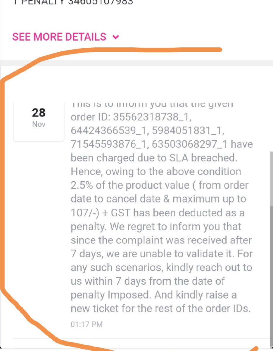 DeepikaNigam24's tweet photo. @Meesho_Official Mera 20oct ko pickup ni hua.mene tkt raise ki 4 no pickup bt supprt closd sayin pickup alrdy dun. wats my fault if dey lying.bad me my al pkt cancl kiye wd huge penlty. Attach ss.any1 who cn help frm dis scam.tweet kia tkt 16853850 assignd bt say penalty genuine pickup nhi hua. https://t.co/wmos8Kbftf